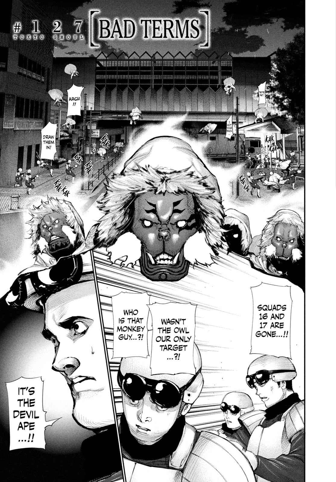 Tokyo Ghoul Chap 127 - Next Chap 128