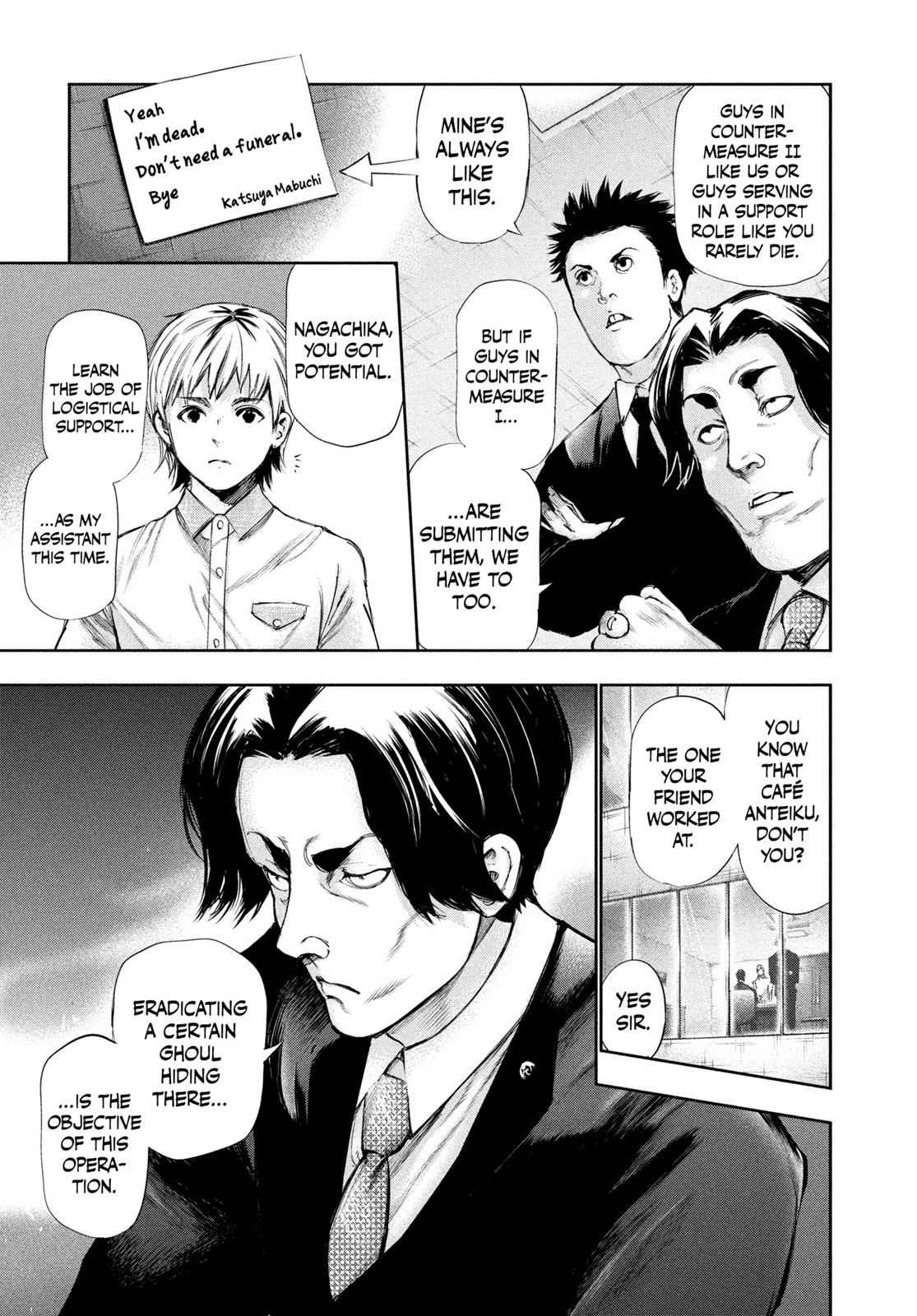 Tokyo Ghoul Chap 123 - Next Chap 124