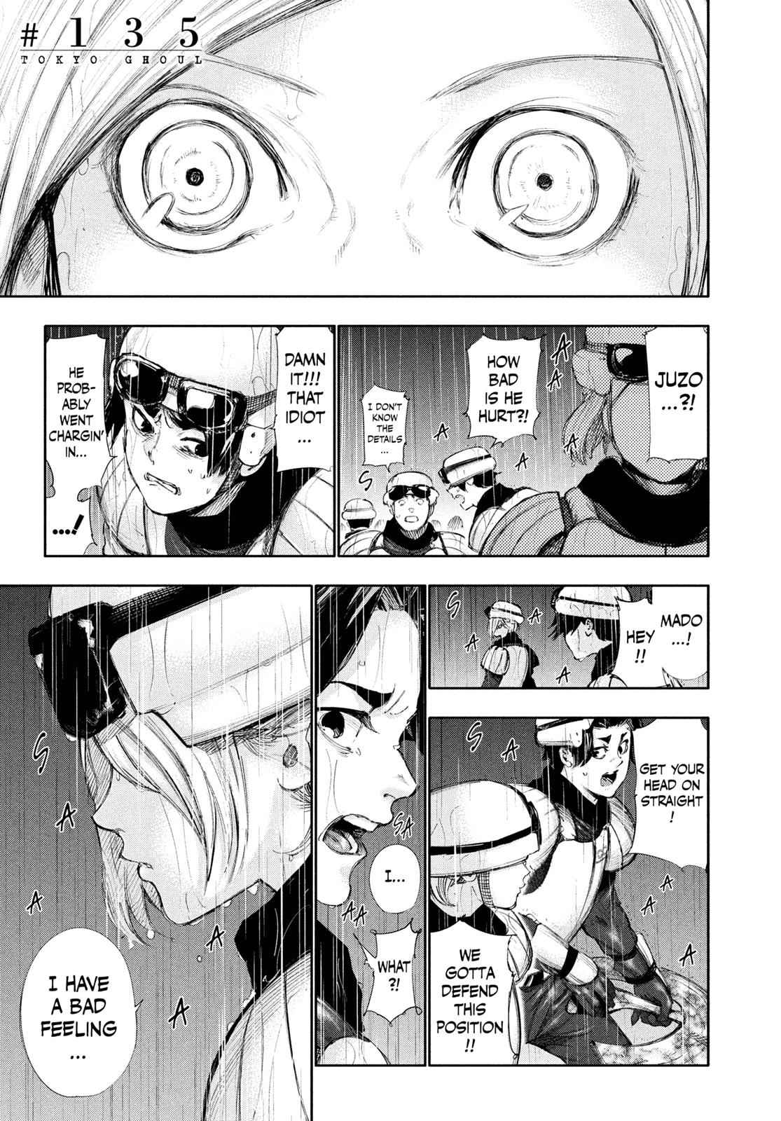 Tokyo Ghoul Chap 135 - Next Chap 136