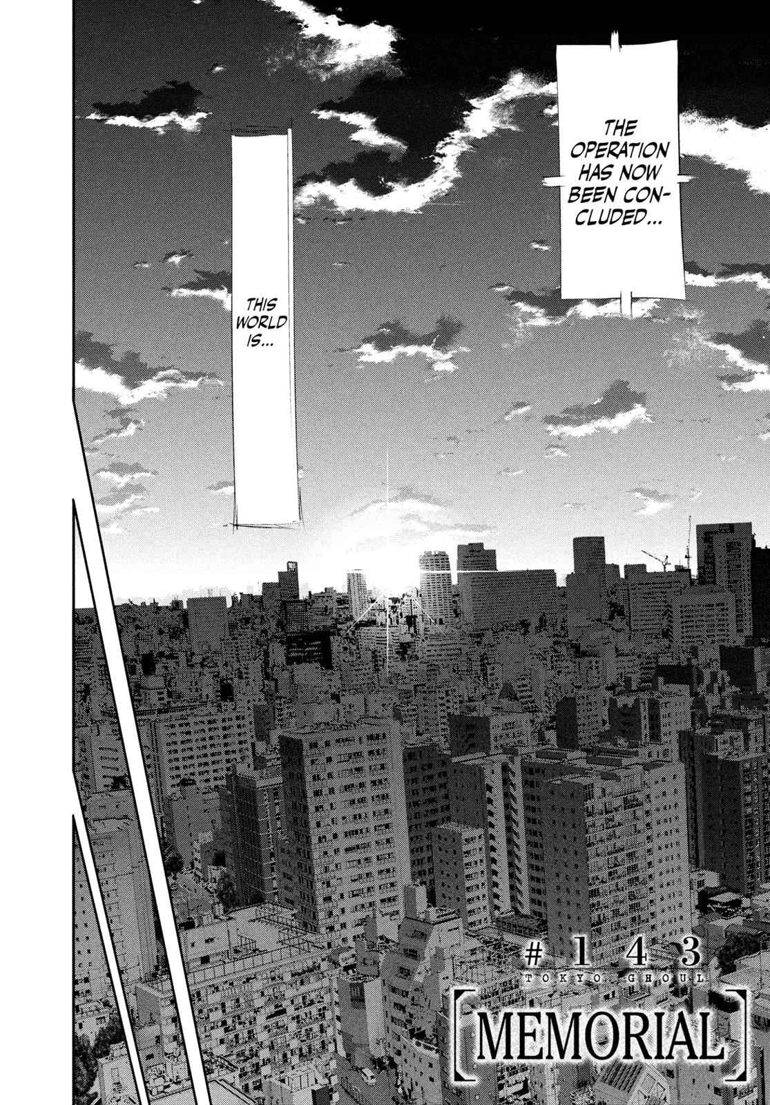 Tokyo Ghoul Chap 143 - Next Chap 144