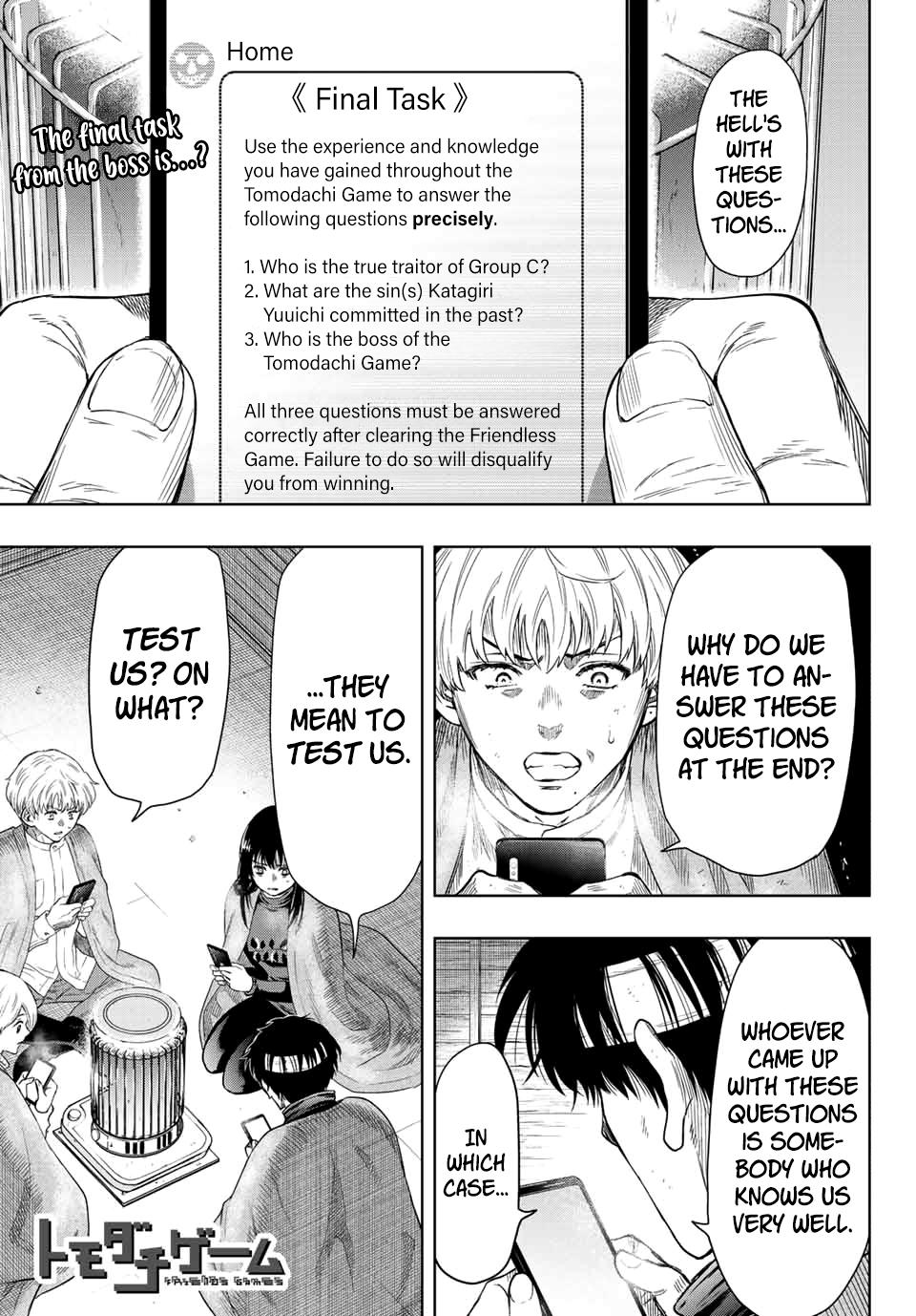 Tomodachi Game Chap 115 - Next Chap 116