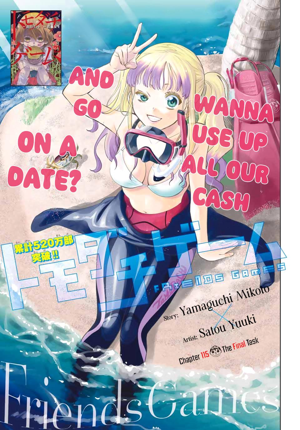 Tomodachi Game Chap 115 - Next Chap 116