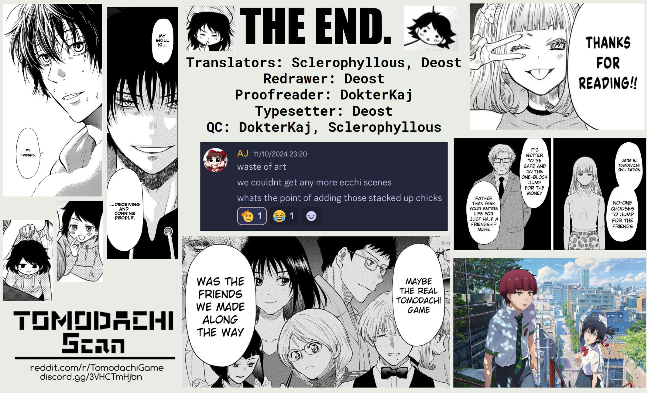 Tomodachi Game Chap 127.5 - Next Chap 128.5