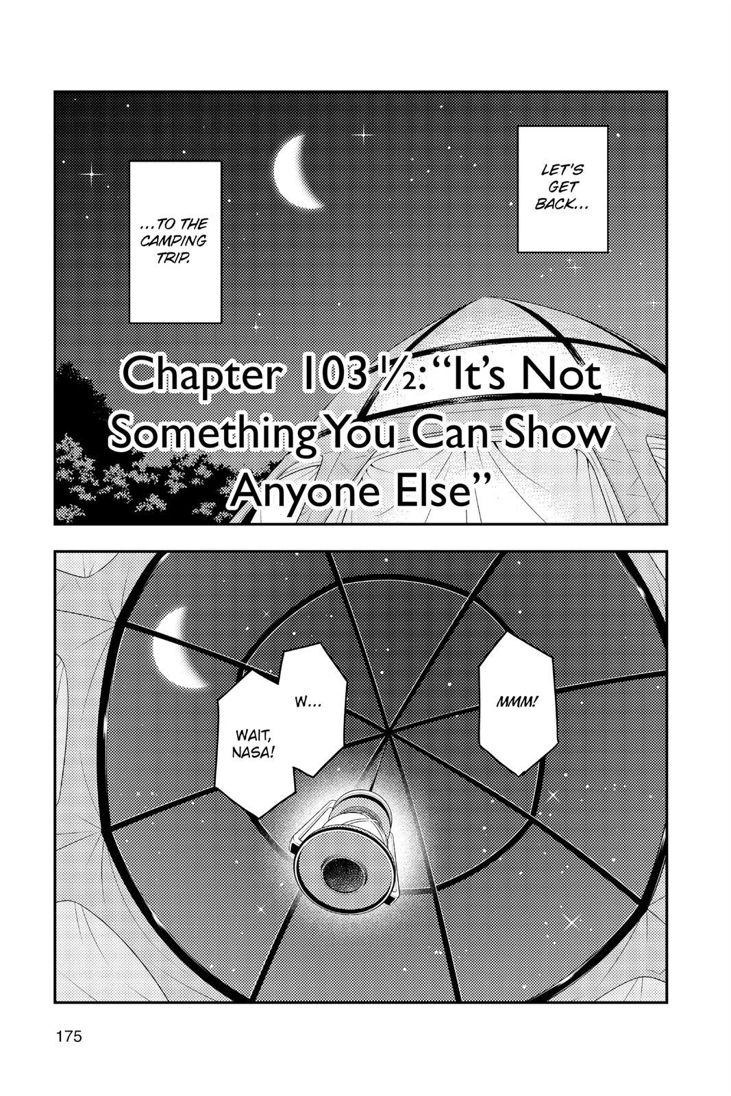 Tonikaku Kawaii Chap 109.5 - Next Chap 110.5