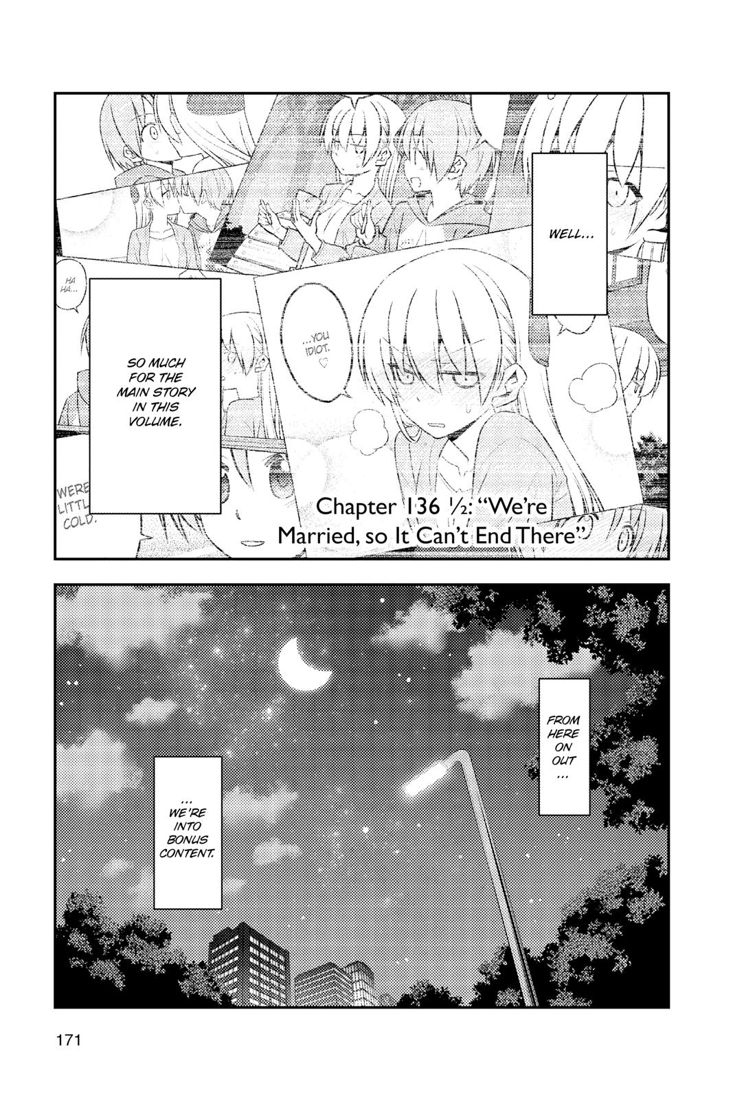 Tonikaku Kawaii Chap 136.5 - Next Chap 137.5