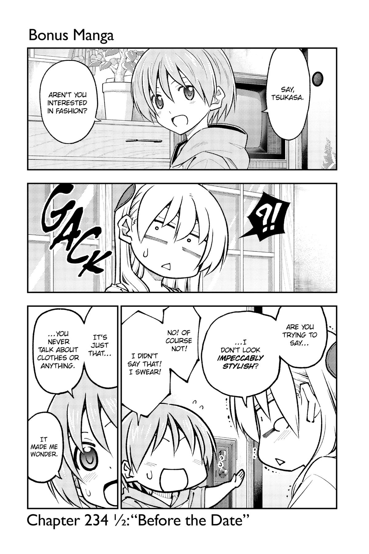 Tonikaku Kawaii Chap 239.5 - Next Chap 240.5