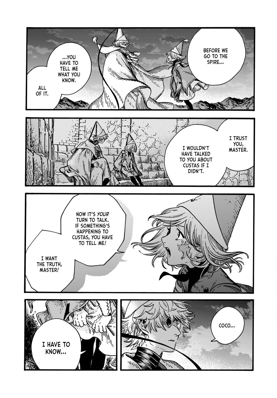 Tongari Boushi no Atelier Chap 85 - Next Chap 86