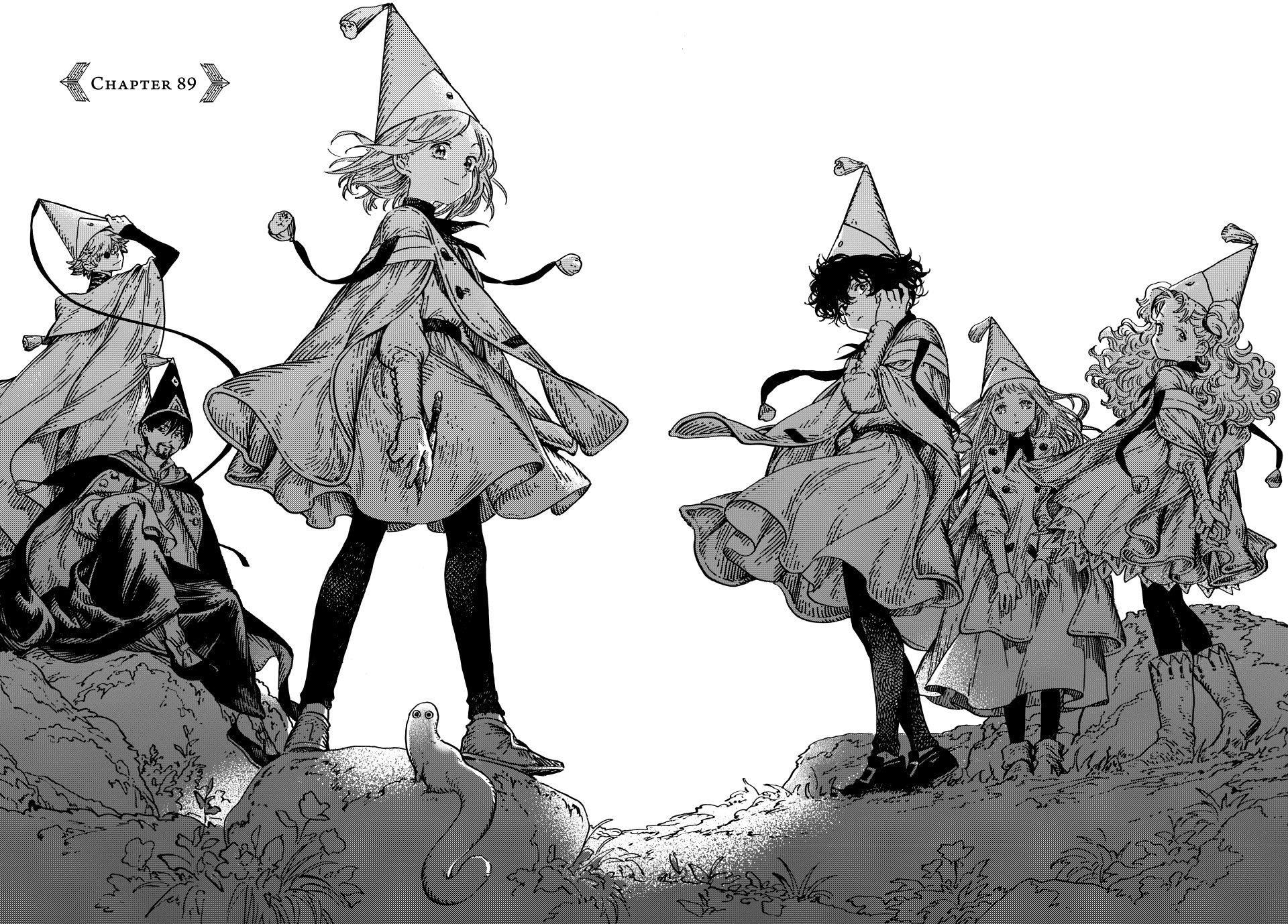 Tongari Boushi no Atelier Chap 89 - Next Chap 90