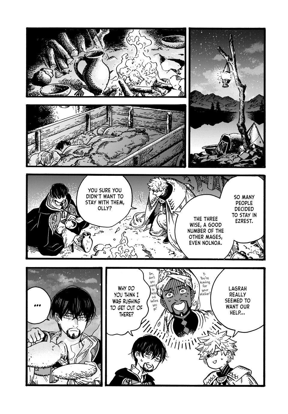 Tongari Boushi no Atelier Chap 89 - Next Chap 90