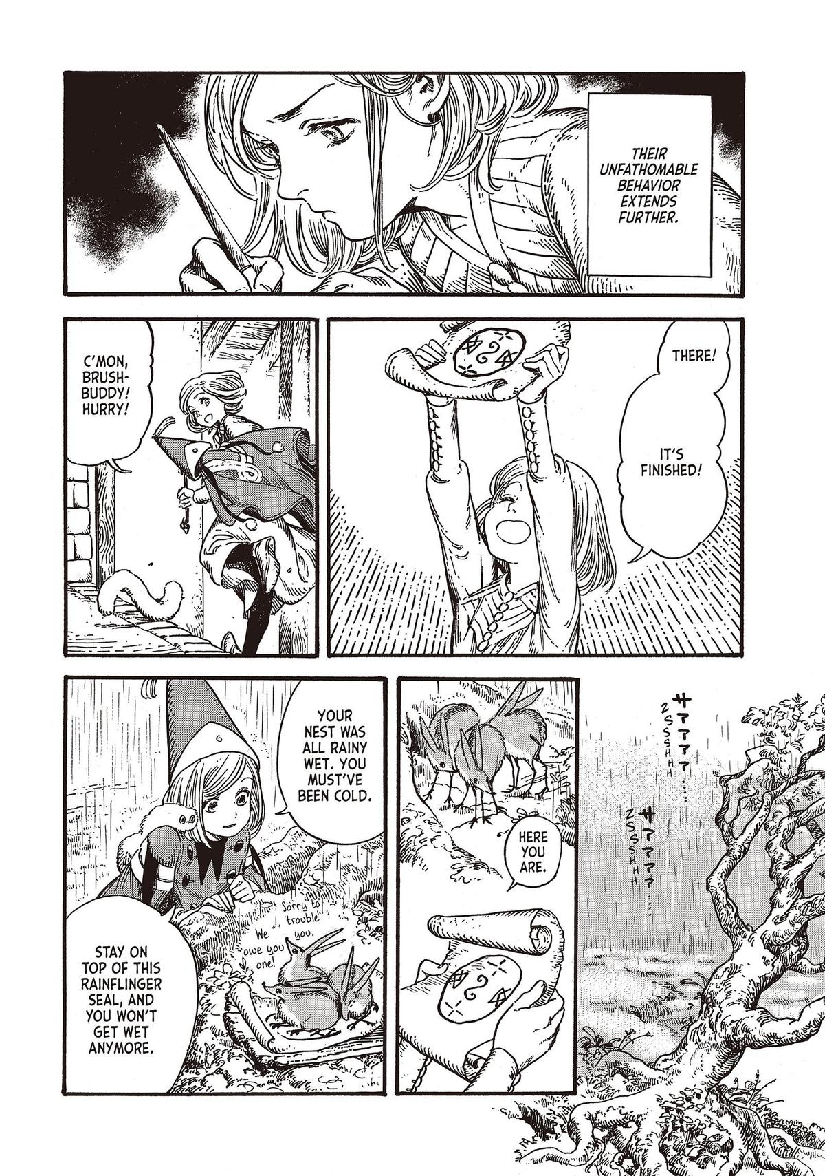 Tongari Boushi no Atelier Chap 90.5 - Next Chap 91.5