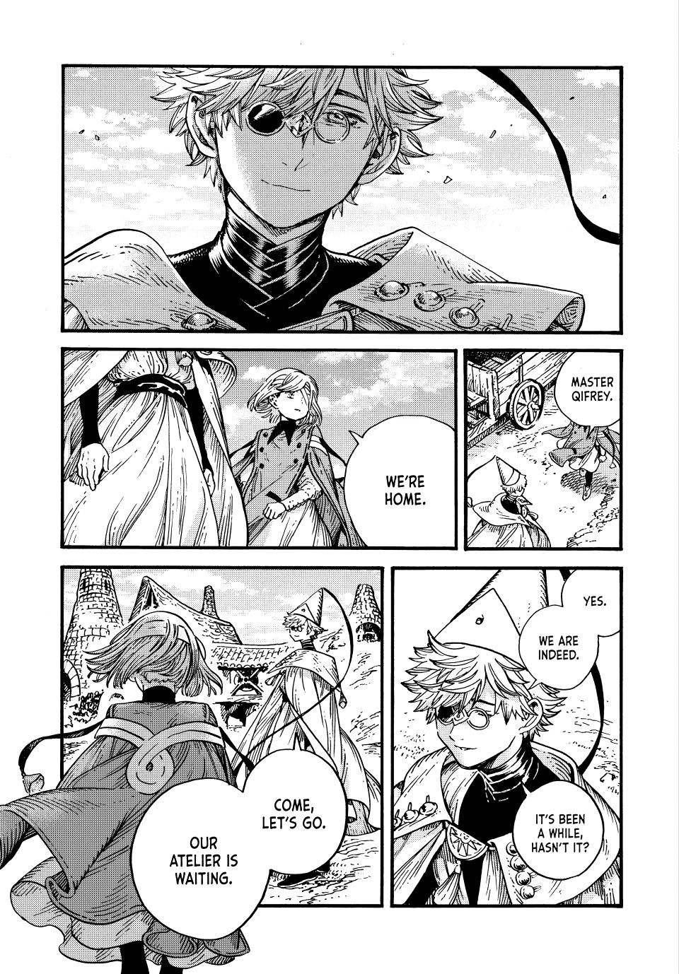 Tongari Boushi no Atelier Chap 93 - Next Chap 94