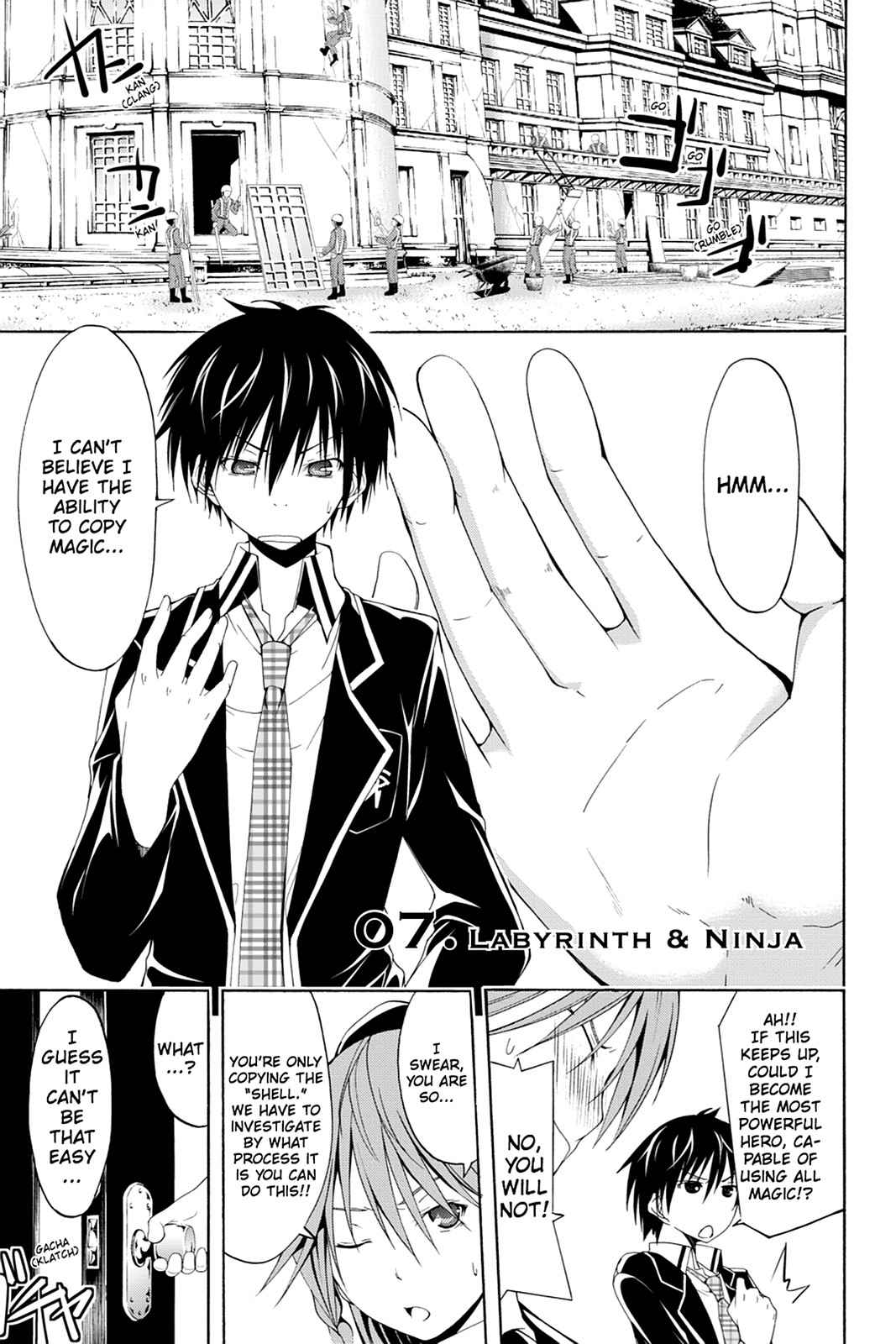 Trinity Seven: 7-Nin no Mahoutsukai Chap 7 - Next Chap 8