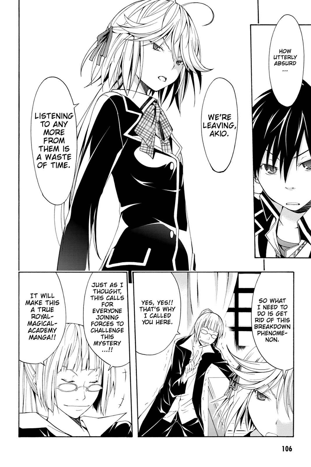 Trinity Seven: 7-Nin no Mahoutsukai Chap 7 - Next Chap 8