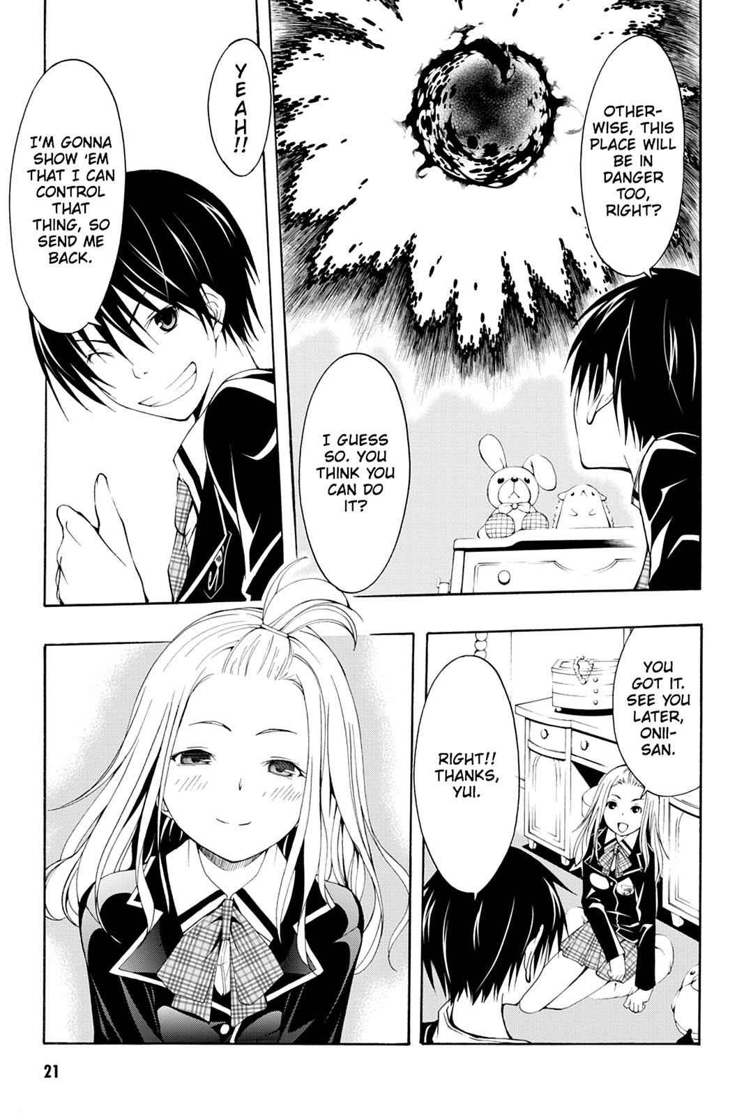 Trinity Seven: 7-Nin no Mahoutsukai Chap 4 - Next Chap 5