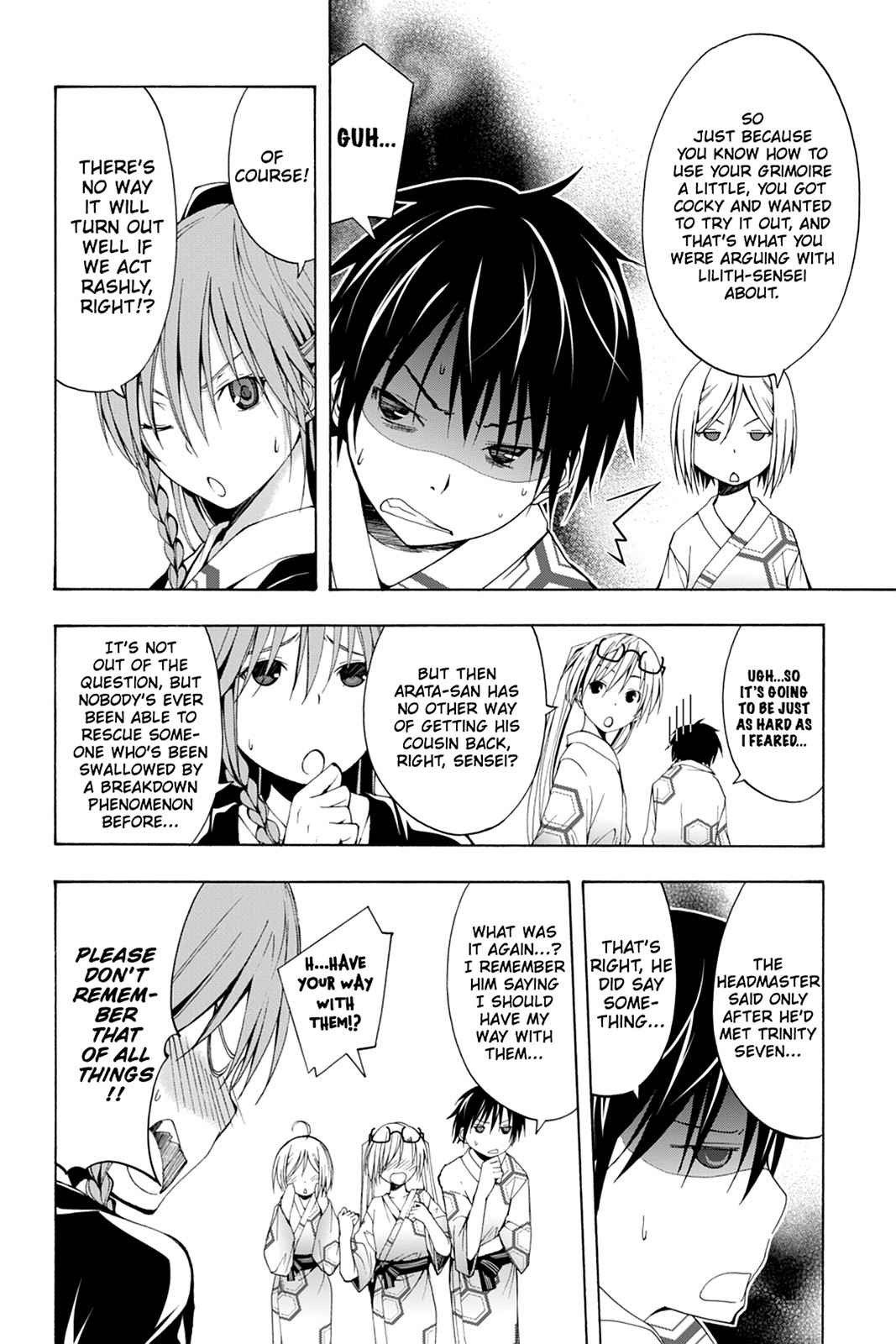 Trinity Seven: 7-Nin no Mahoutsukai Chap 6 - Next Chap 7