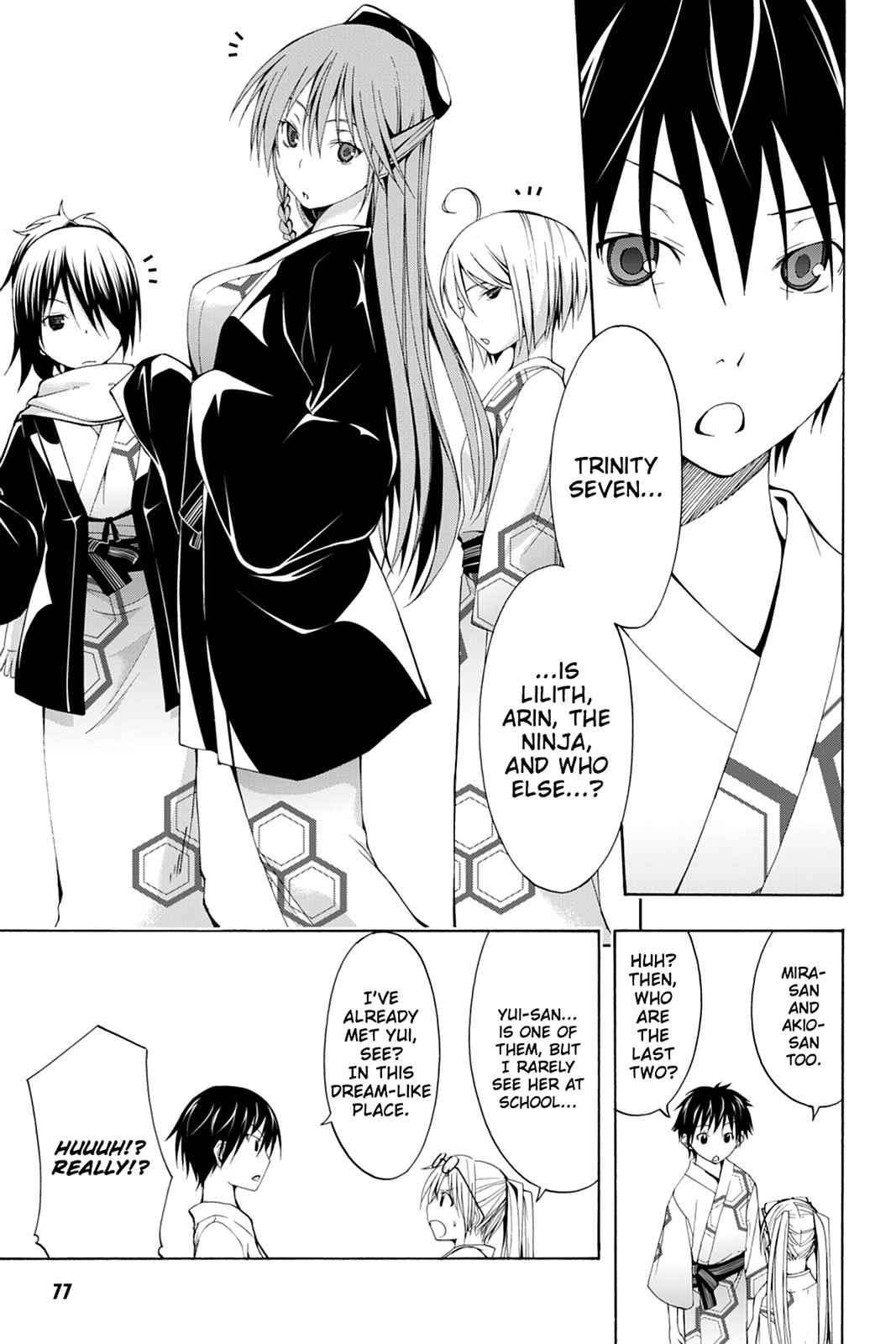 Trinity Seven: 7-Nin no Mahoutsukai Chap 6 - Next Chap 7