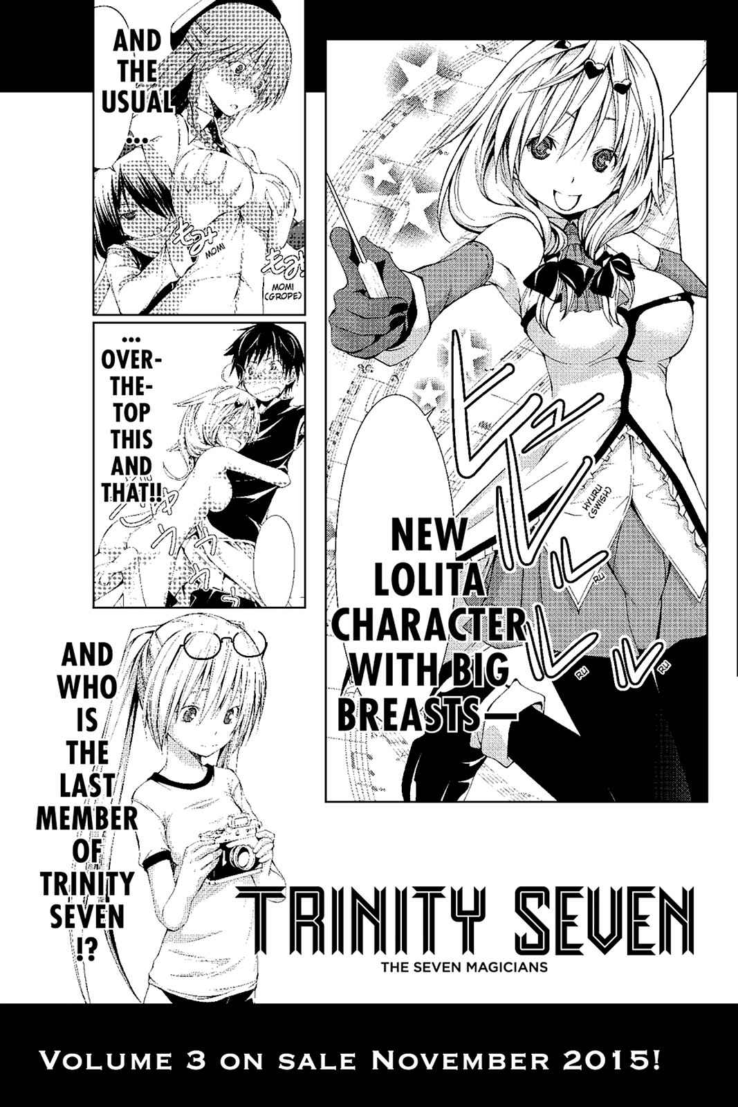 Trinity Seven: 7-Nin no Mahoutsukai Chap 8 - Next Chap 9