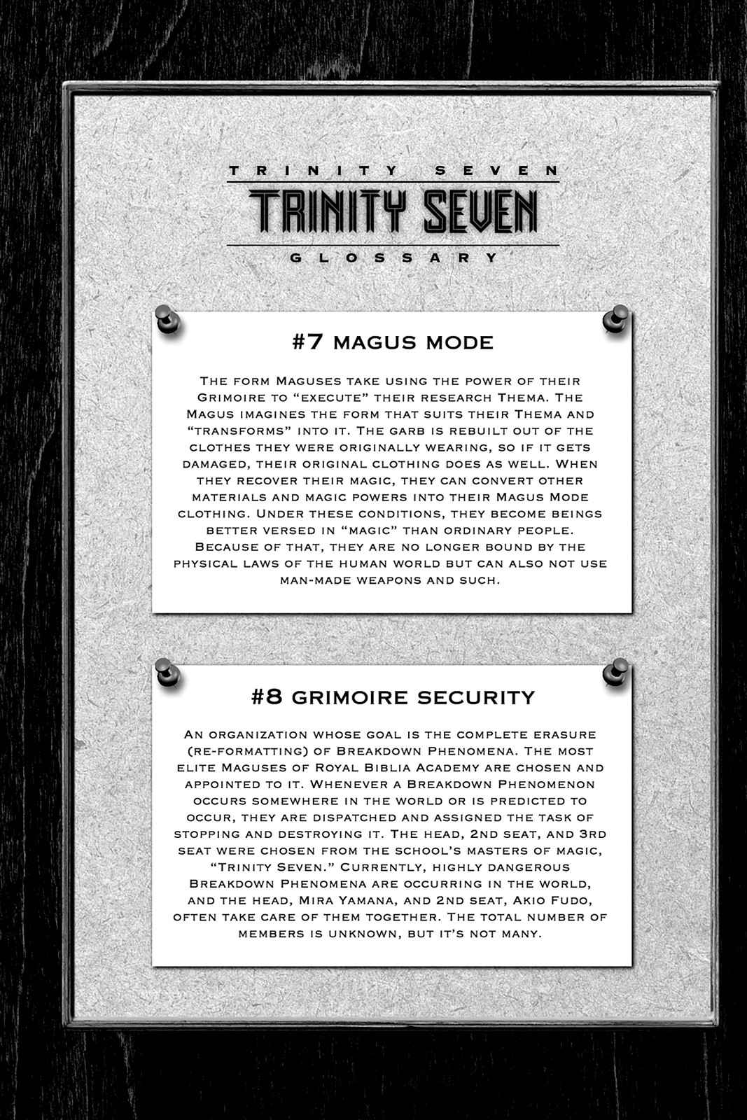 Trinity Seven: 7-Nin no Mahoutsukai Chap 9 - Next Chap 10