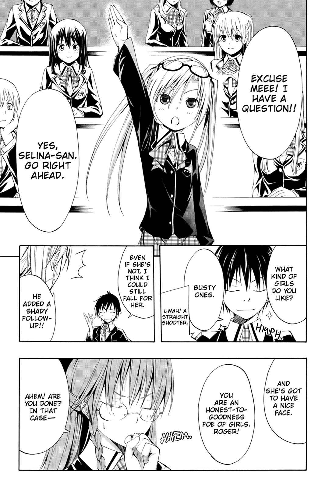 Trinity Seven: 7-Nin no Mahoutsukai Chap 1 - Next Chap 2