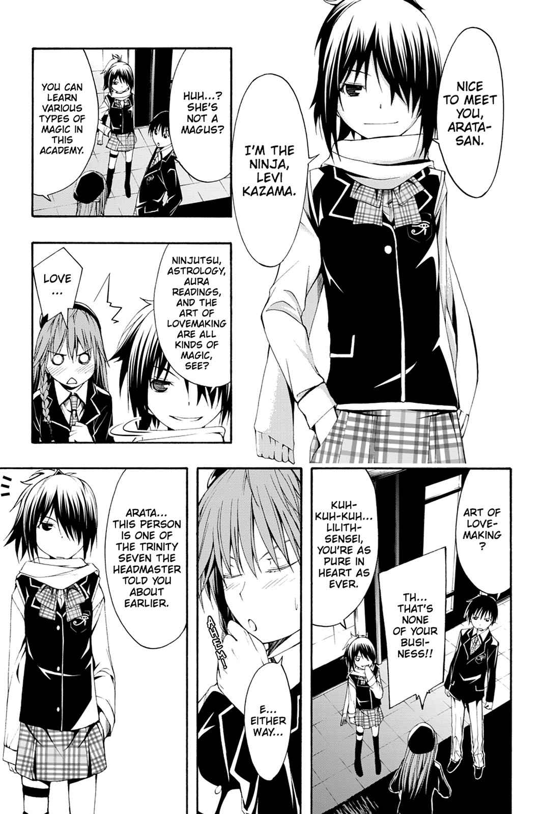 Trinity Seven: 7-Nin no Mahoutsukai Chap 1 - Next Chap 2