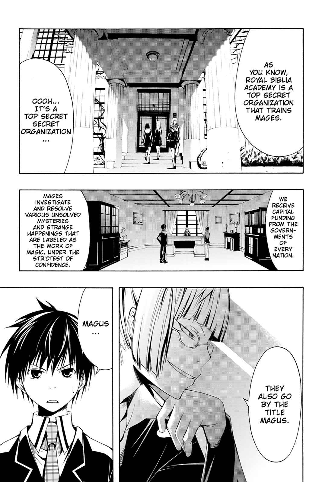 Trinity Seven: 7-Nin no Mahoutsukai Chap 1 - Next Chap 2