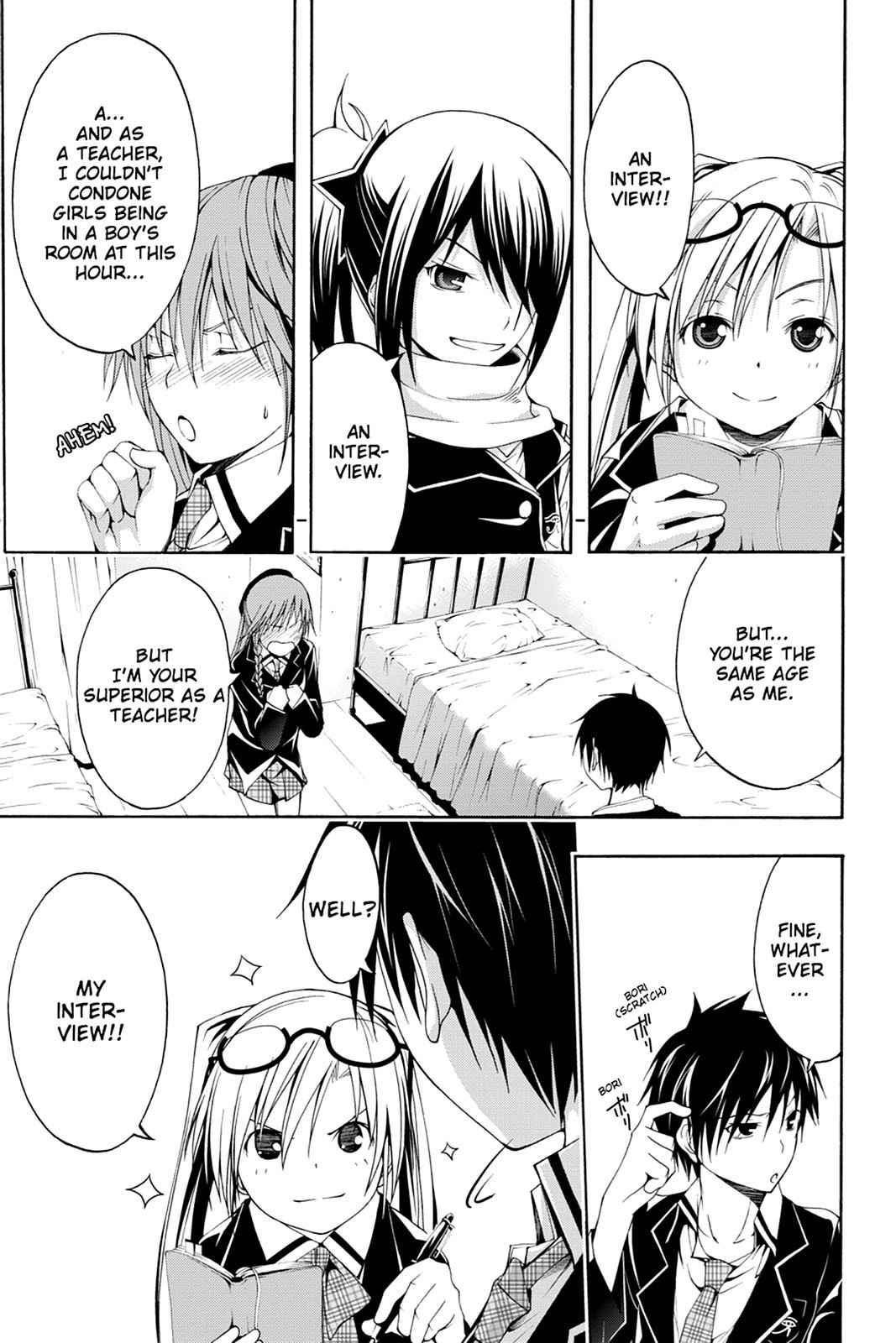 Trinity Seven: 7-Nin no Mahoutsukai Chap 2 - Next Chap 3