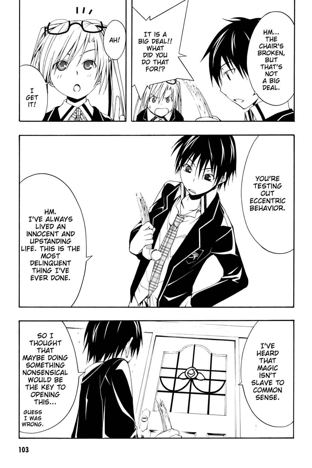 Trinity Seven: 7-Nin no Mahoutsukai Chap 2 - Next Chap 3