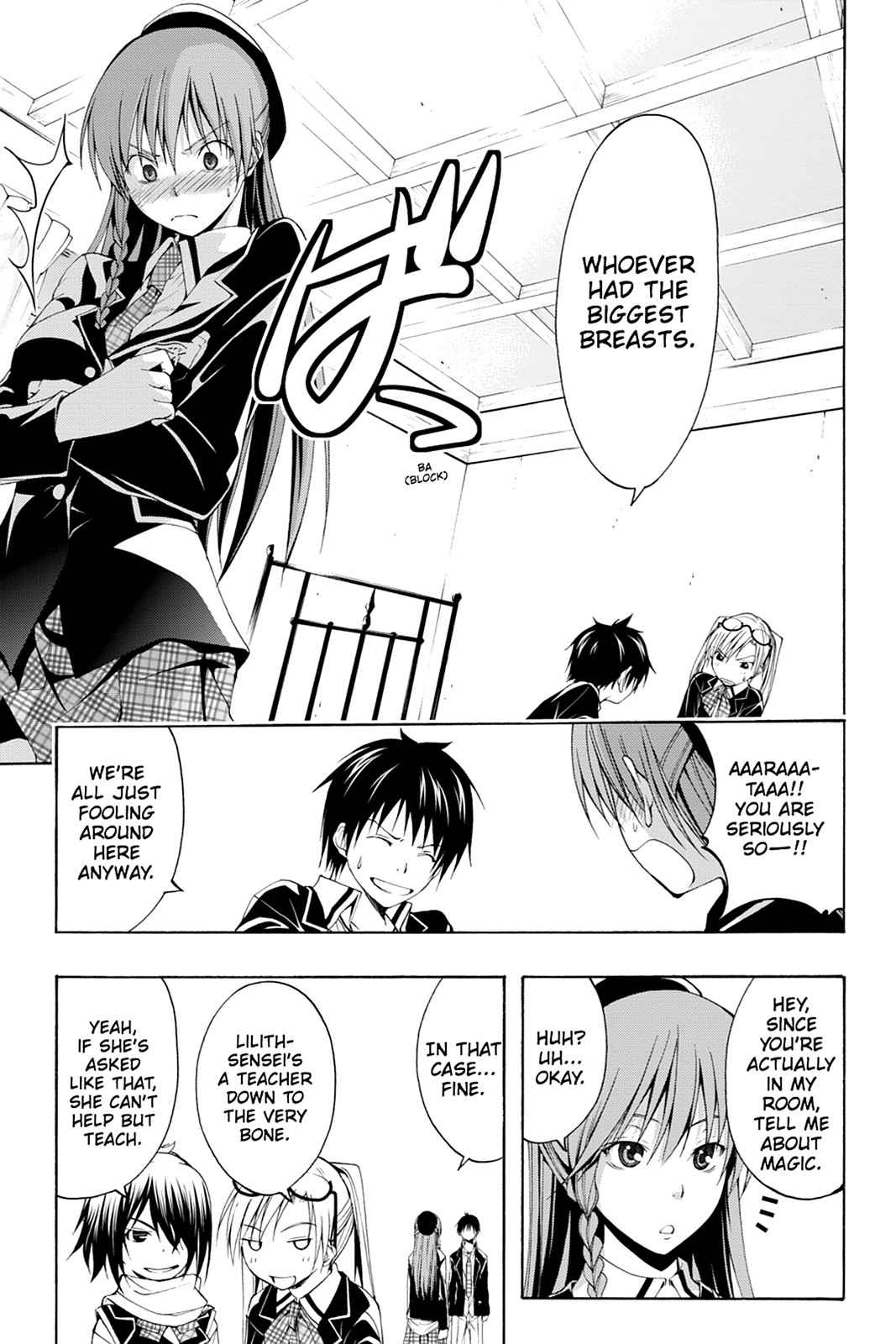Trinity Seven: 7-Nin no Mahoutsukai Chap 2 - Next Chap 3