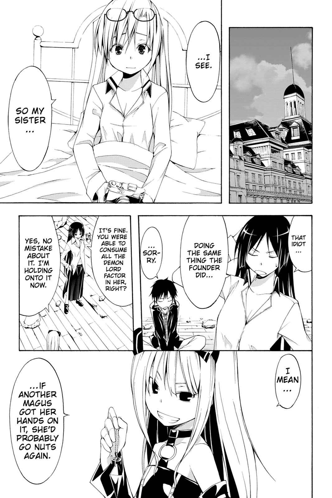 Trinity Seven: 7-Nin no Mahoutsukai Chap 17 - Next Chap 18