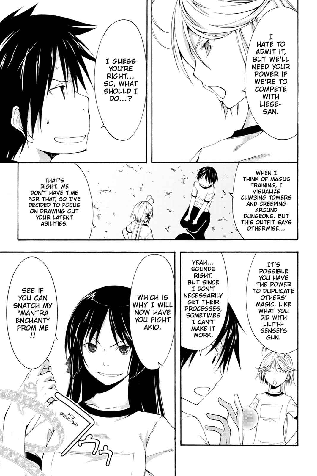Trinity Seven: 7-Nin no Mahoutsukai Chap 14 - Next Chap 15