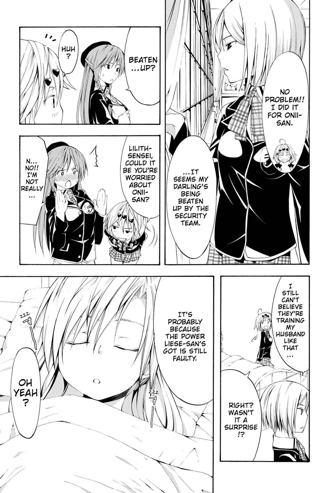 Trinity Seven: 7-Nin no Mahoutsukai Chap 14 - Next Chap 15