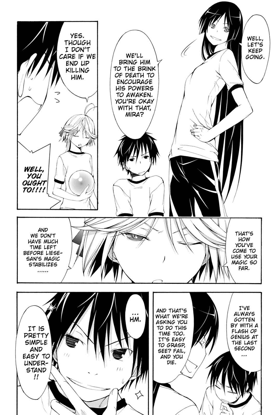 Trinity Seven: 7-Nin no Mahoutsukai Chap 14 - Next Chap 15