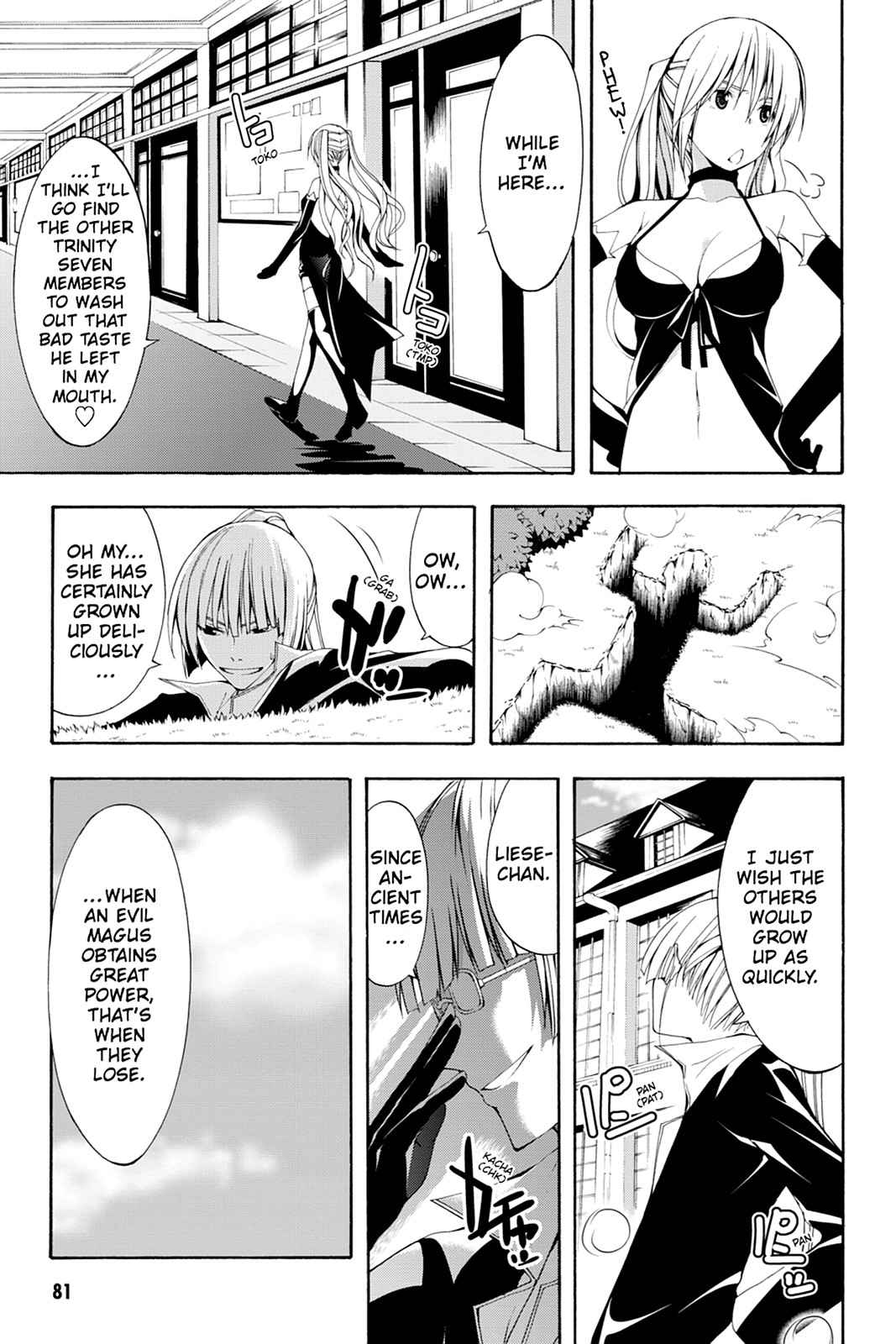 Trinity Seven: 7-Nin no Mahoutsukai Chap 15 - Next Chap 16
