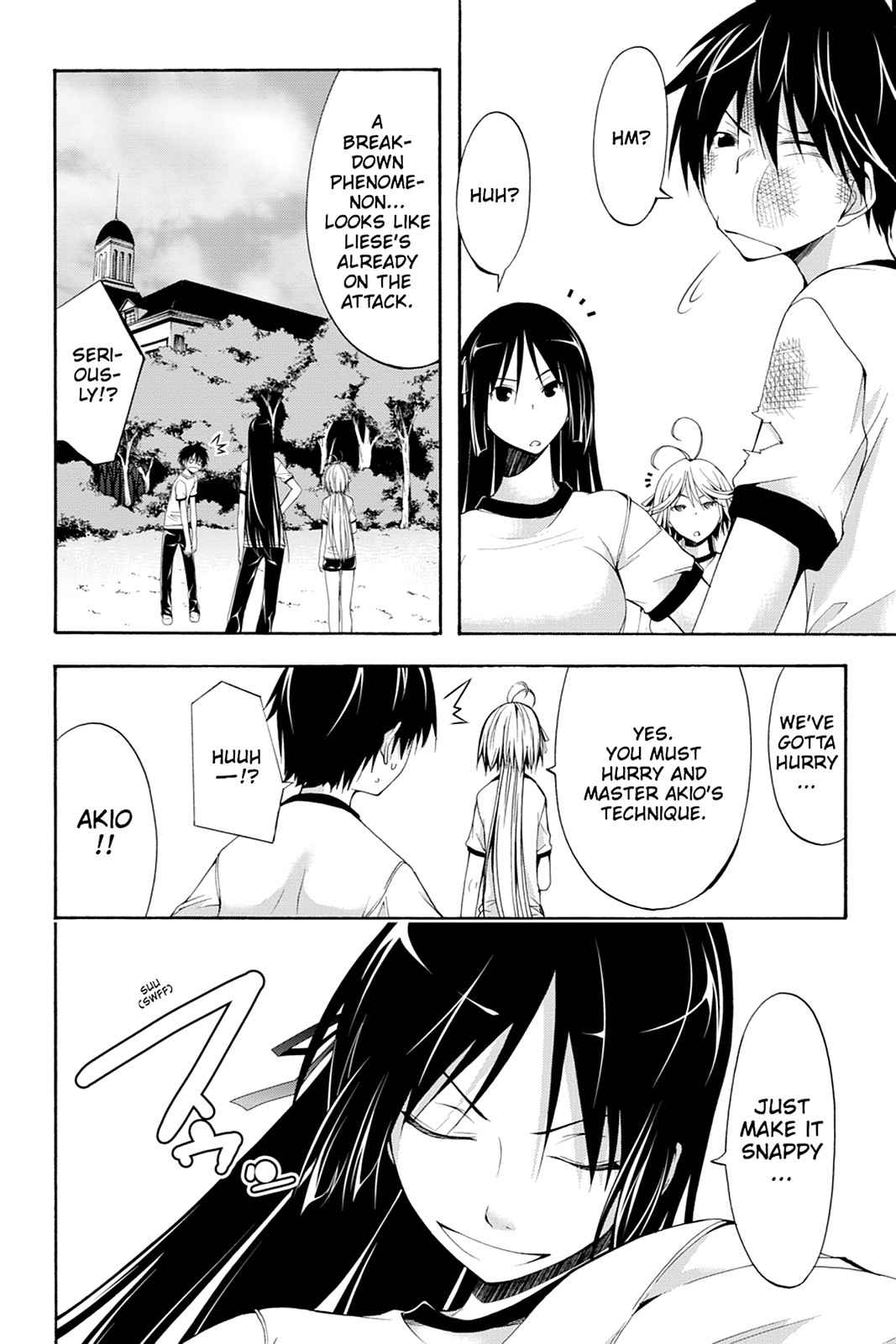 Trinity Seven: 7-Nin no Mahoutsukai Chap 15 - Next Chap 16