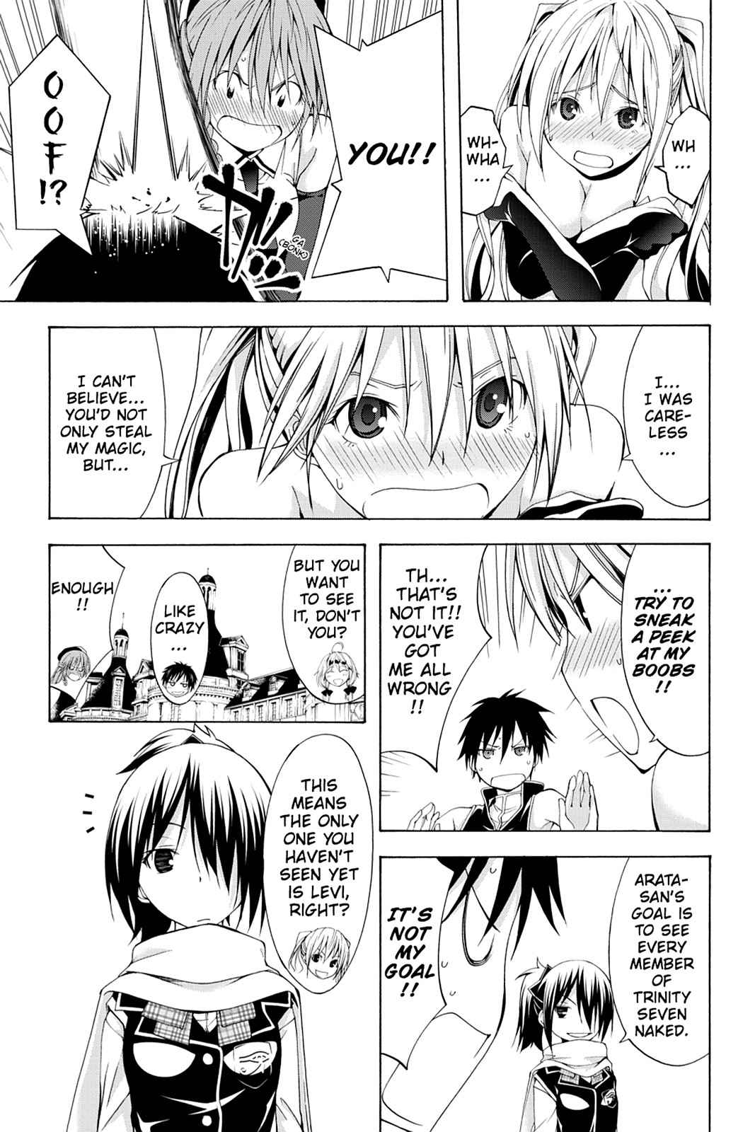 Trinity Seven: 7-Nin no Mahoutsukai Chap 16 - Next Chap 17