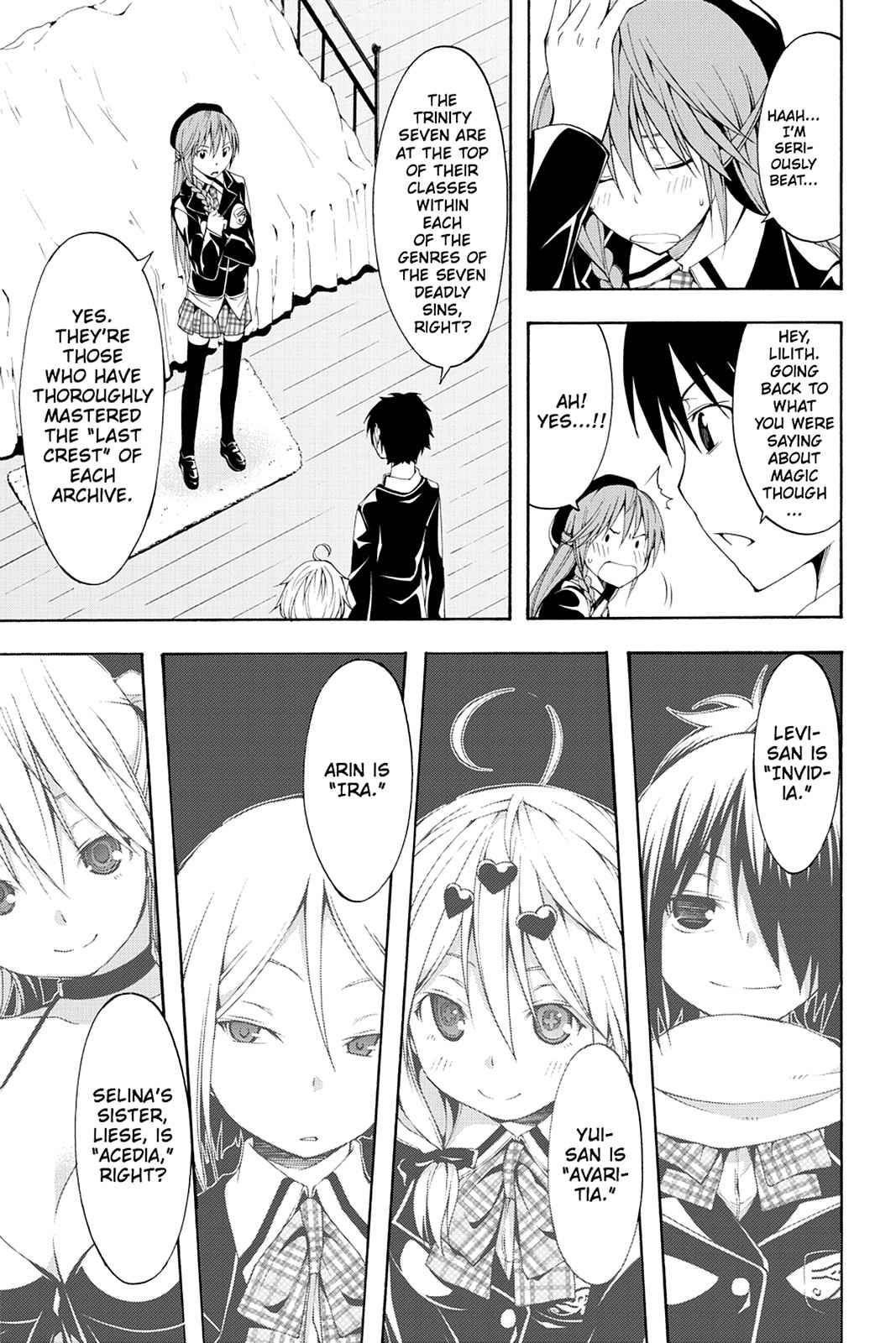 Trinity Seven: 7-Nin no Mahoutsukai Chap 18 - Next Chap 19