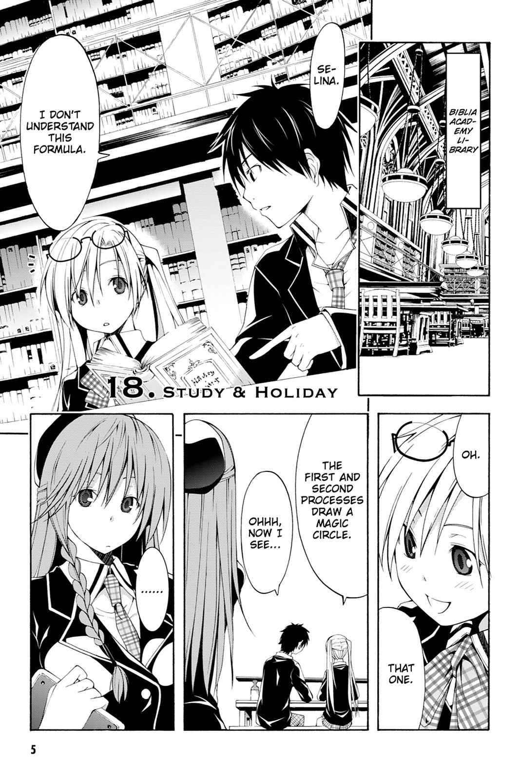 Trinity Seven: 7-Nin no Mahoutsukai Chap 18 - Next Chap 19