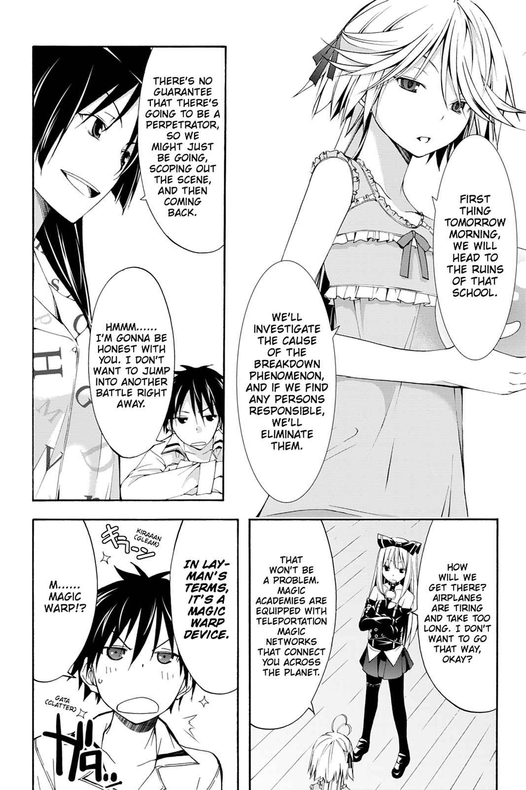 Trinity Seven: 7-Nin no Mahoutsukai Chap 19 - Next Chap 20