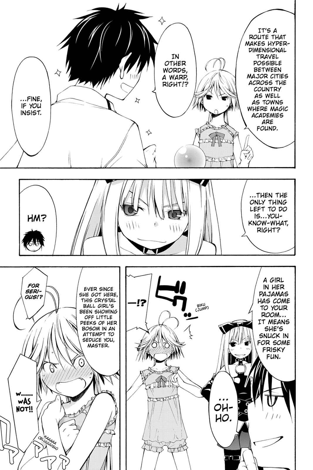 Trinity Seven: 7-Nin no Mahoutsukai Chap 19 - Next Chap 20