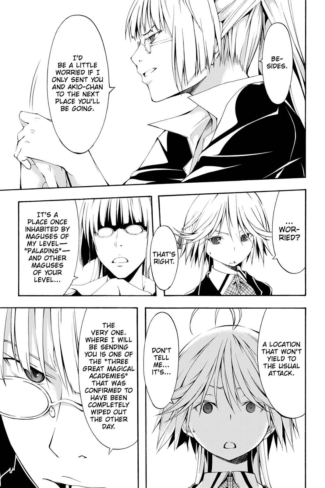 Trinity Seven: 7-Nin no Mahoutsukai Chap 19 - Next Chap 20
