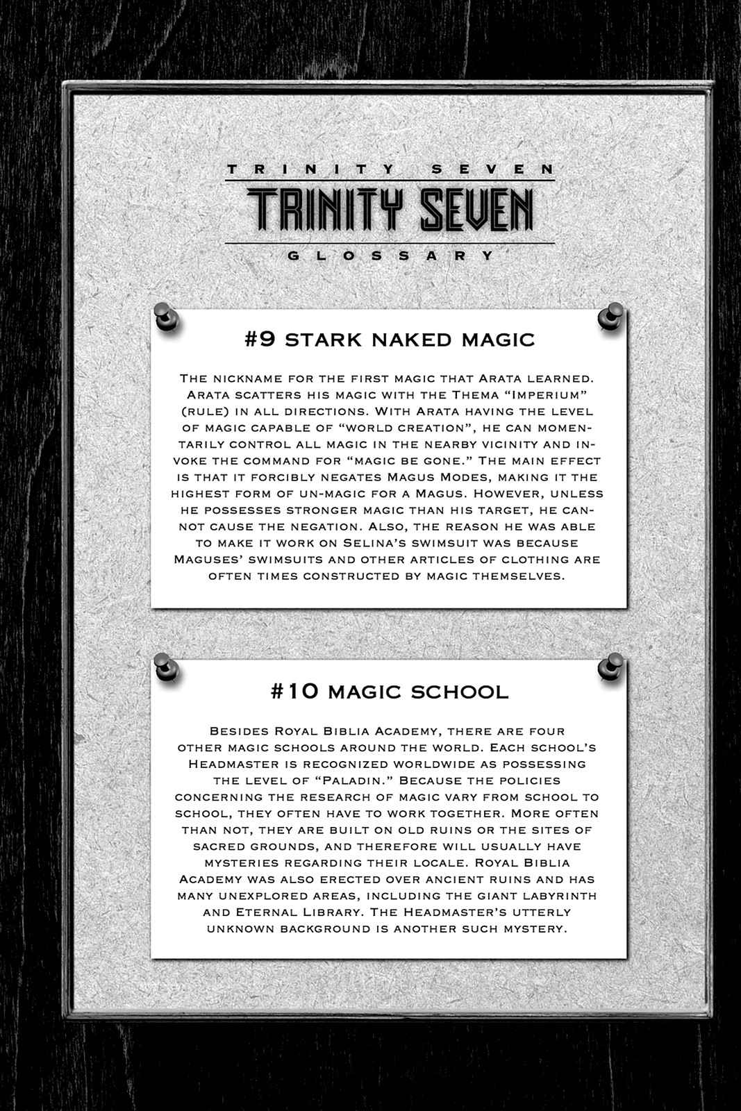 Trinity Seven: 7-Nin no Mahoutsukai Chap 10 - Next Chap 11