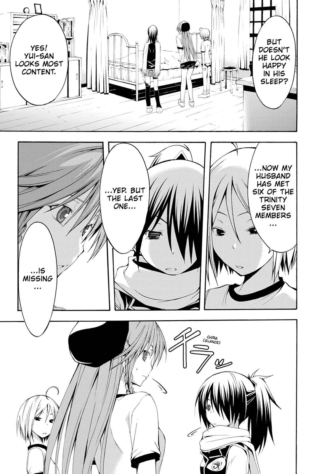 Trinity Seven: 7-Nin no Mahoutsukai Chap 10 - Next Chap 11