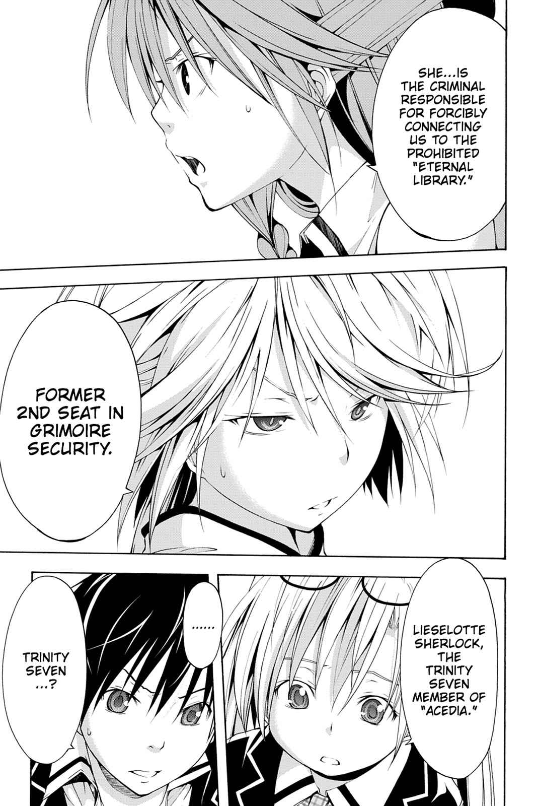 Trinity Seven: 7-Nin no Mahoutsukai Chap 11 - Next Chap 12