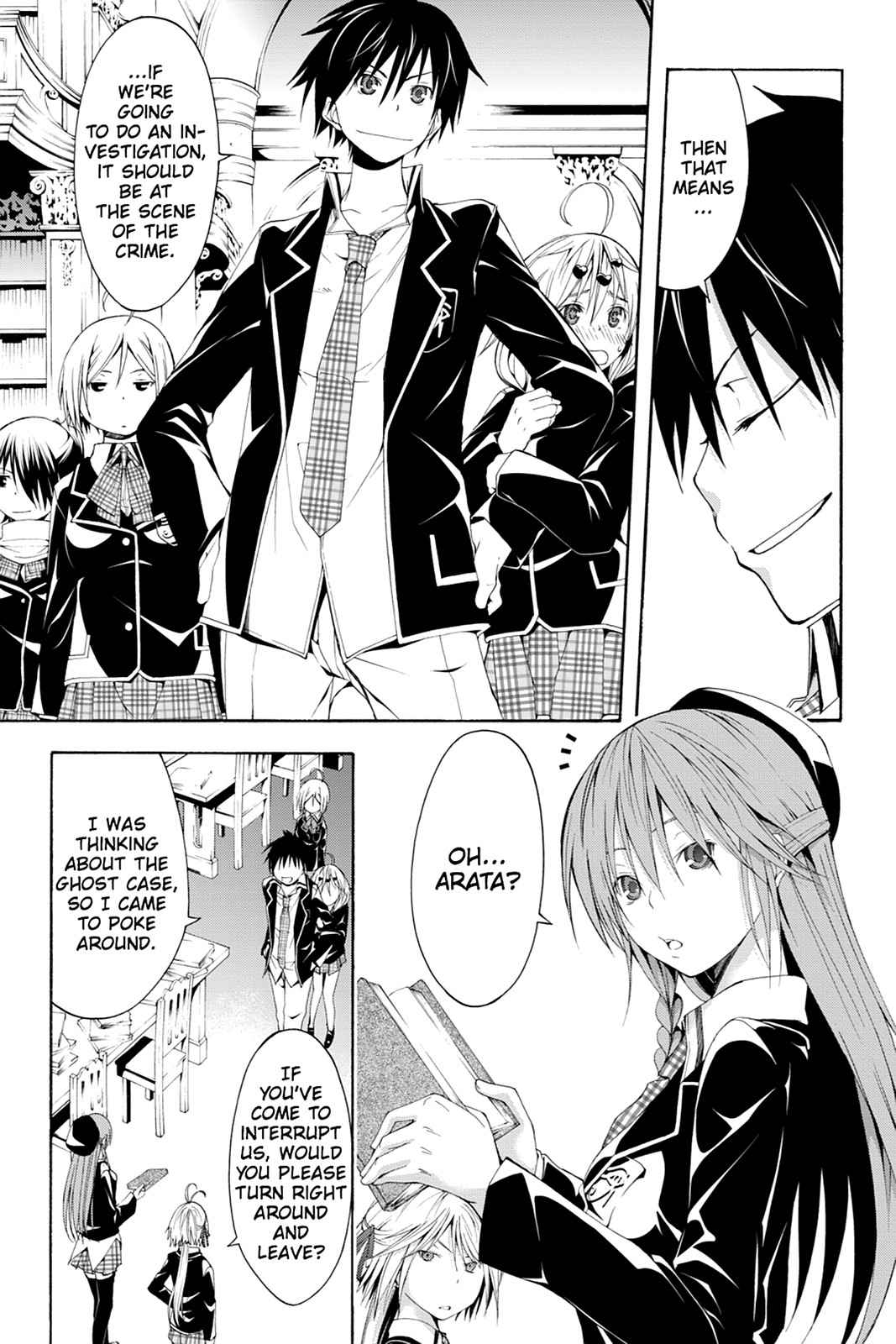 Trinity Seven: 7-Nin no Mahoutsukai Chap 11 - Next Chap 12