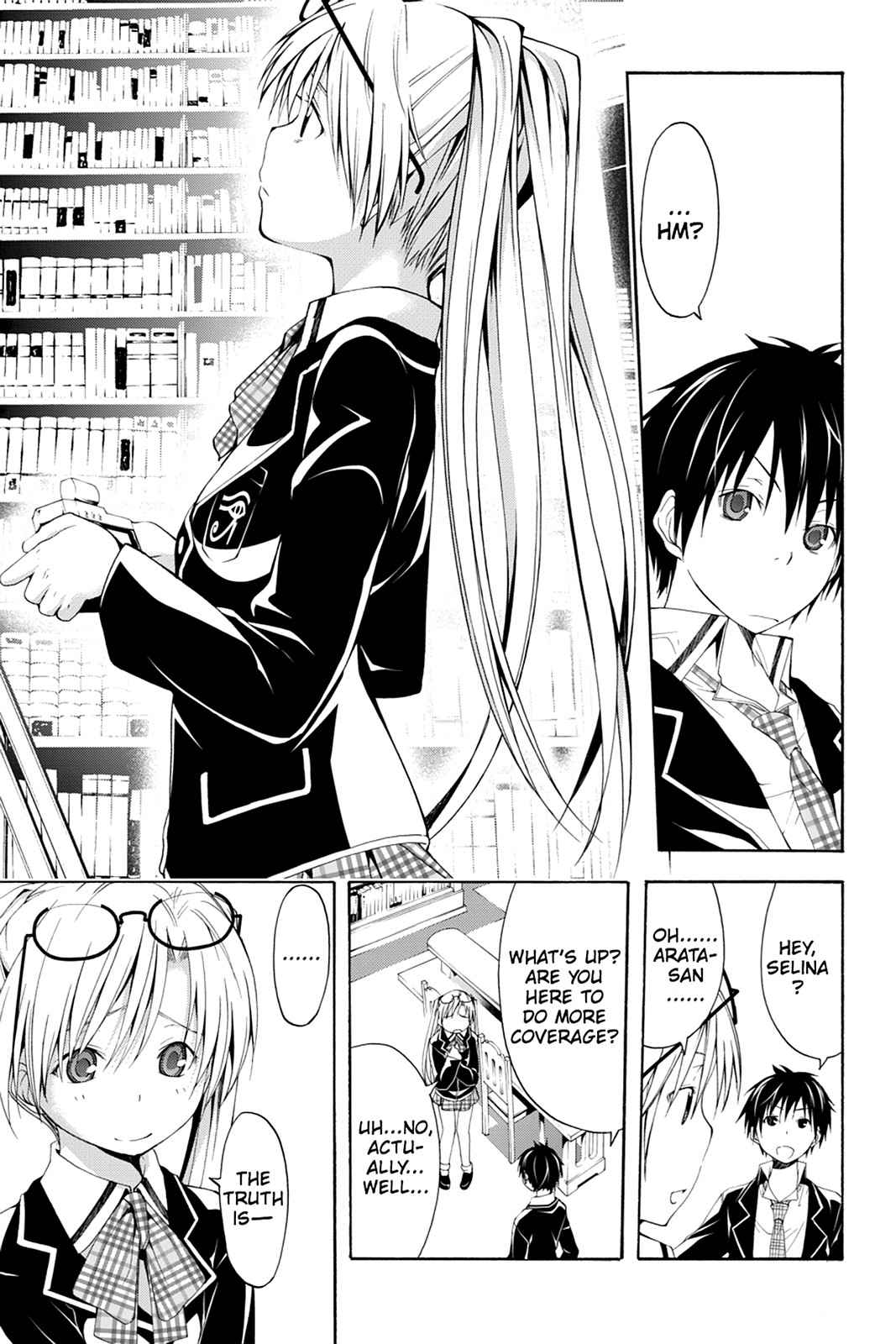 Trinity Seven: 7-Nin no Mahoutsukai Chap 11 - Next Chap 12