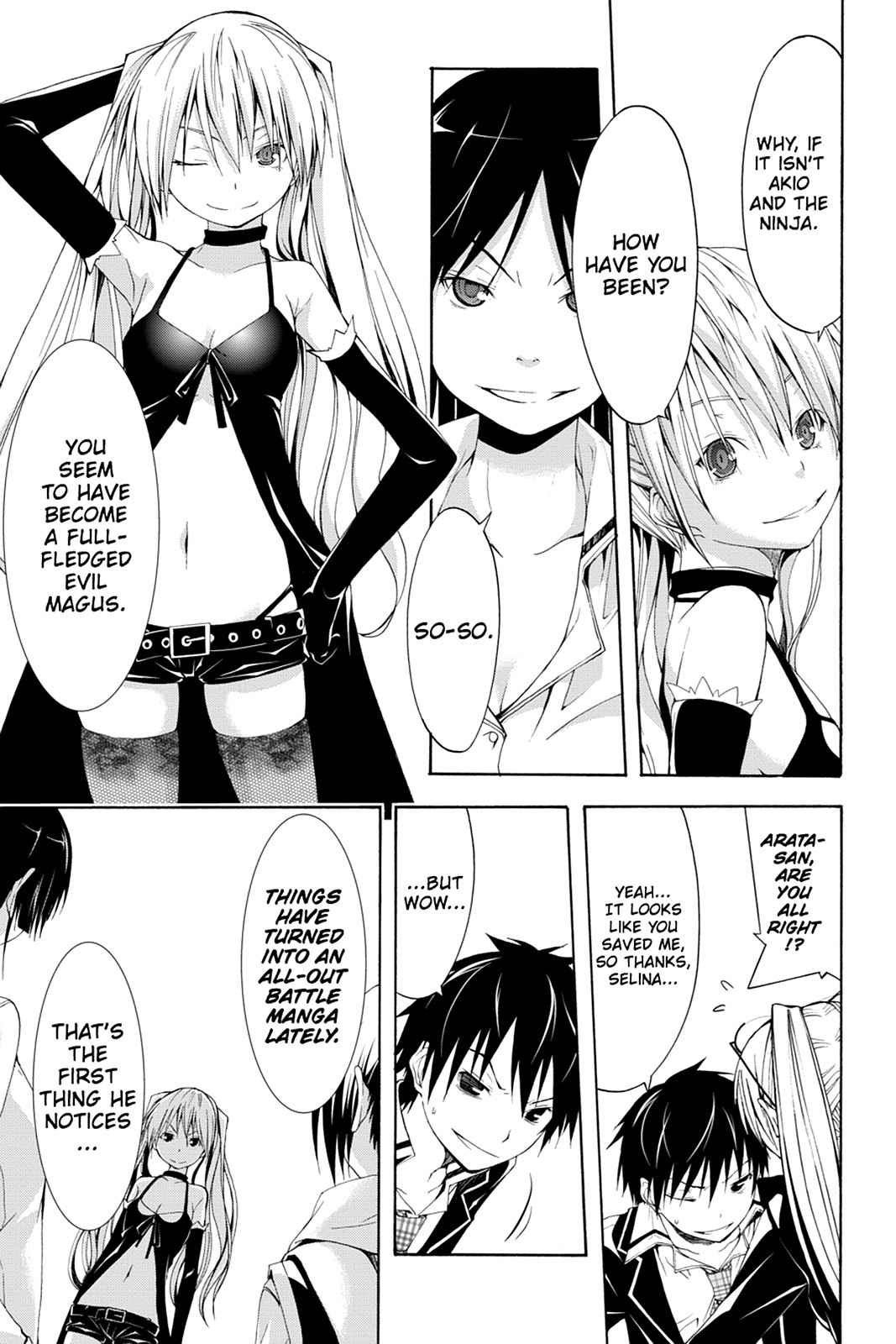 Trinity Seven: 7-Nin no Mahoutsukai Chap 11 - Next Chap 12