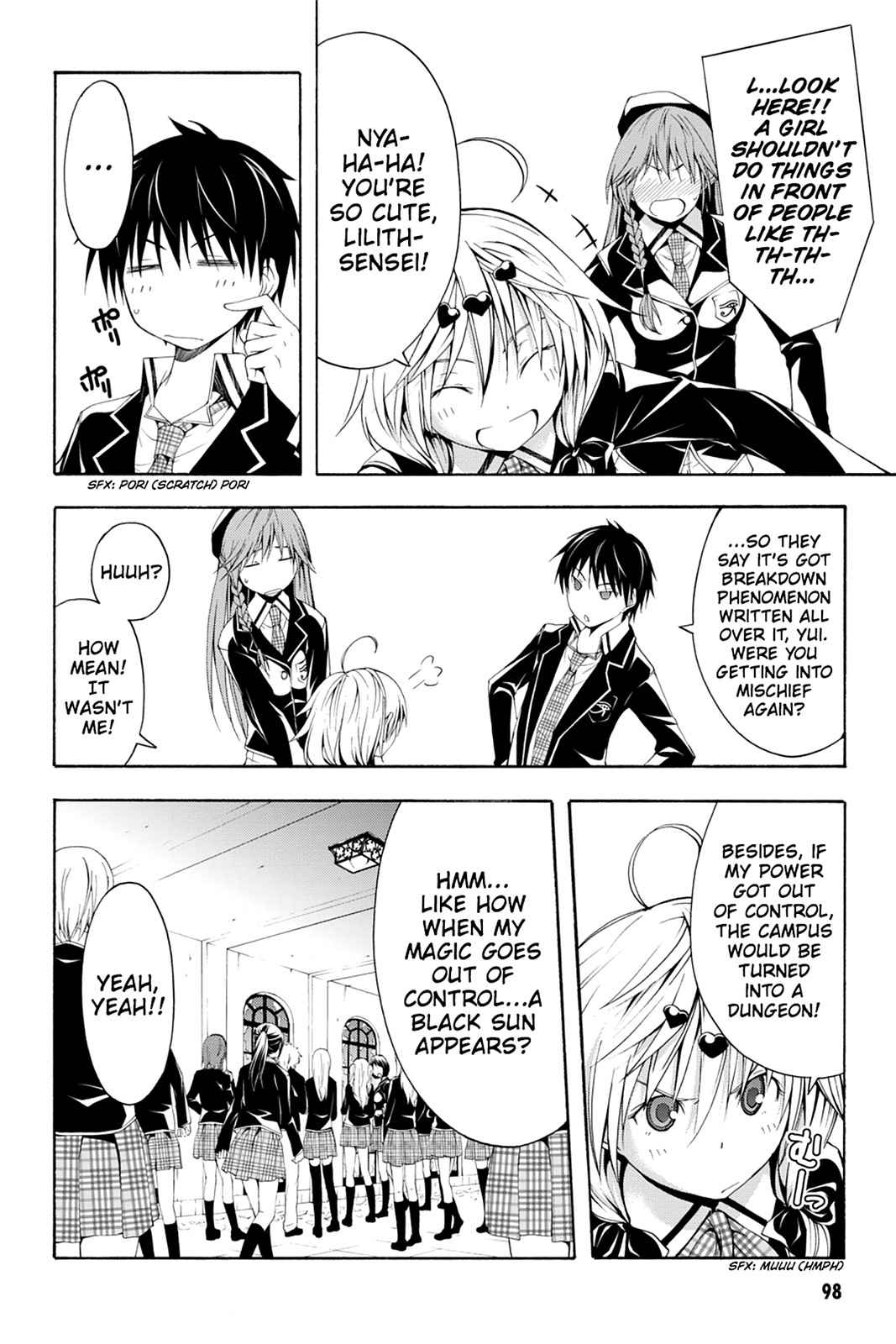 Trinity Seven: 7-Nin no Mahoutsukai Chap 11 - Next Chap 12
