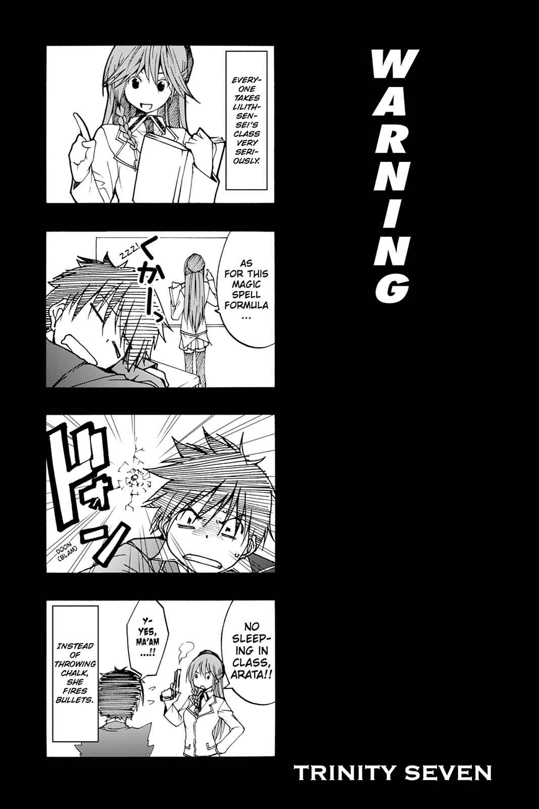 Trinity Seven: 7-Nin no Mahoutsukai Chap 12 - Next Chap 13