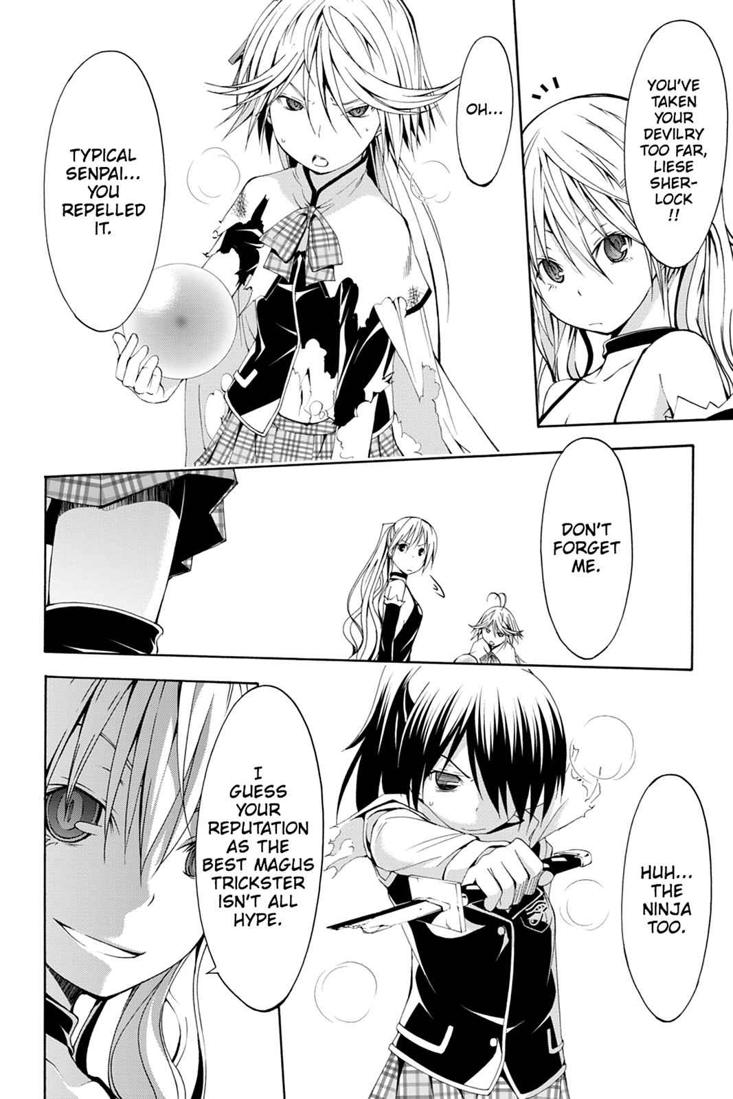 Trinity Seven: 7-Nin no Mahoutsukai Chap 12 - Next Chap 13