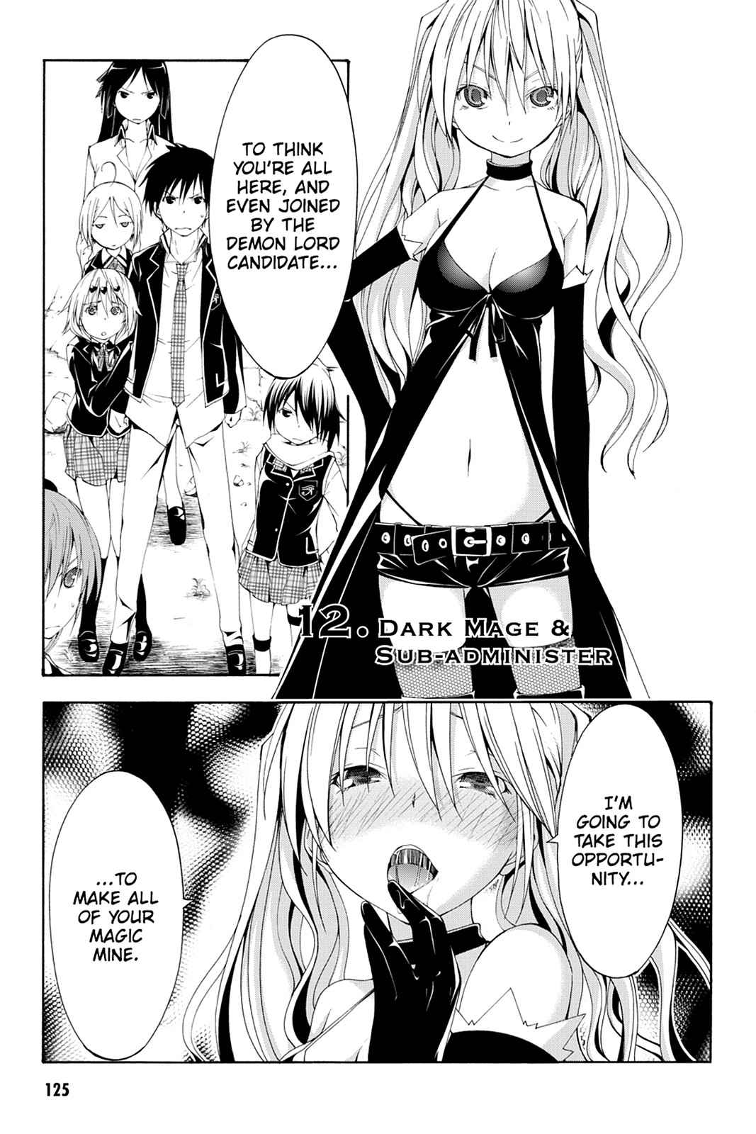 Trinity Seven: 7-Nin no Mahoutsukai Chap 12 - Next Chap 13